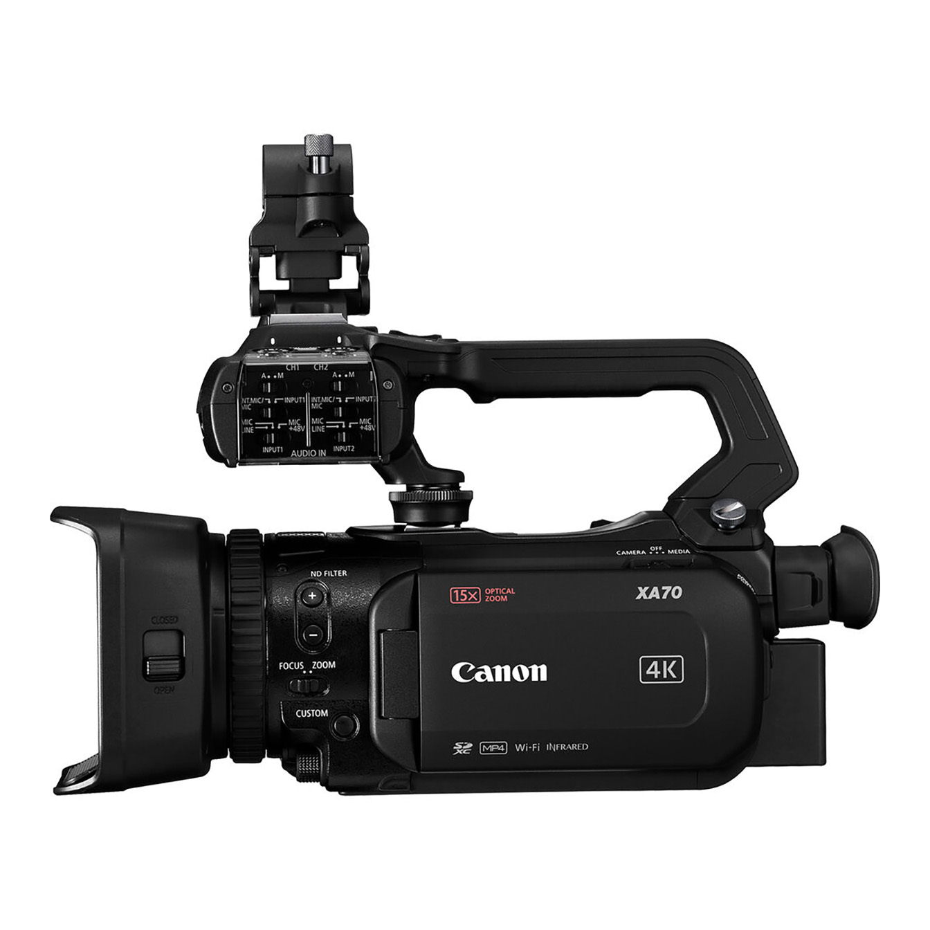 Canon XA70 UHD 4K30 Camcorder with Dual-Pixel Autofocus - Image 2