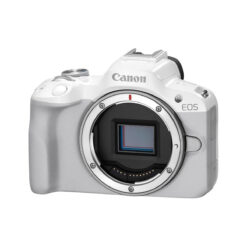 Canon EOS R50 Mirrorless Camera (Body Only, White)