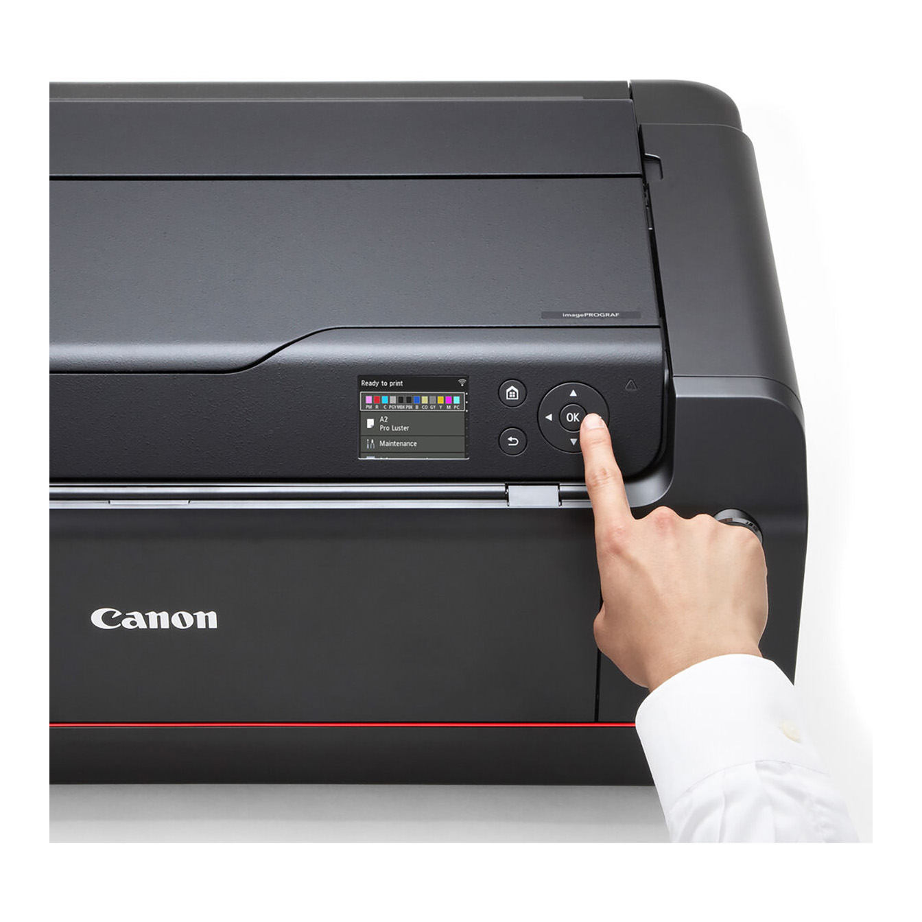 Canon imagePROGRAF PRO-1100 Professional 17" Wireless Inkjet Photo Printer - Image 10