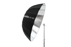 Godox 65"/165cm Parabolic Umbrella - Silver