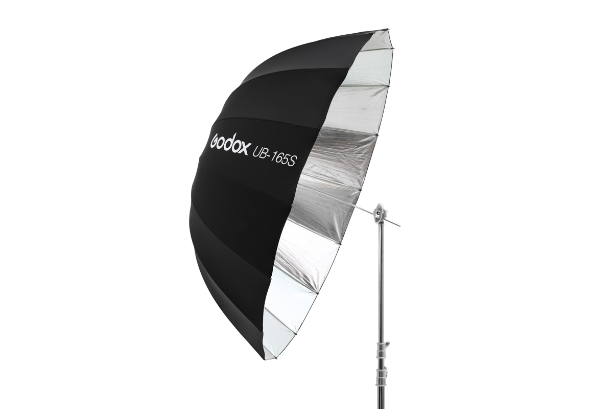 Godox 65"/165cm Parabolic Umbrella - Silver