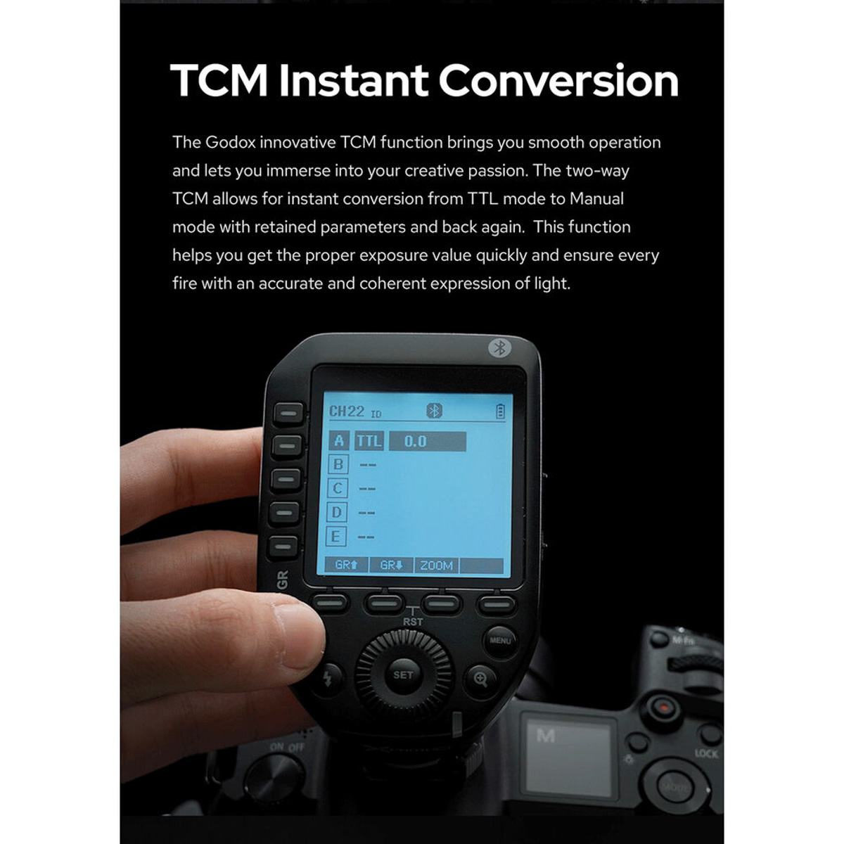 Godox XProIIO TTL Wireless Flash Trigger for Olympus - Image 8