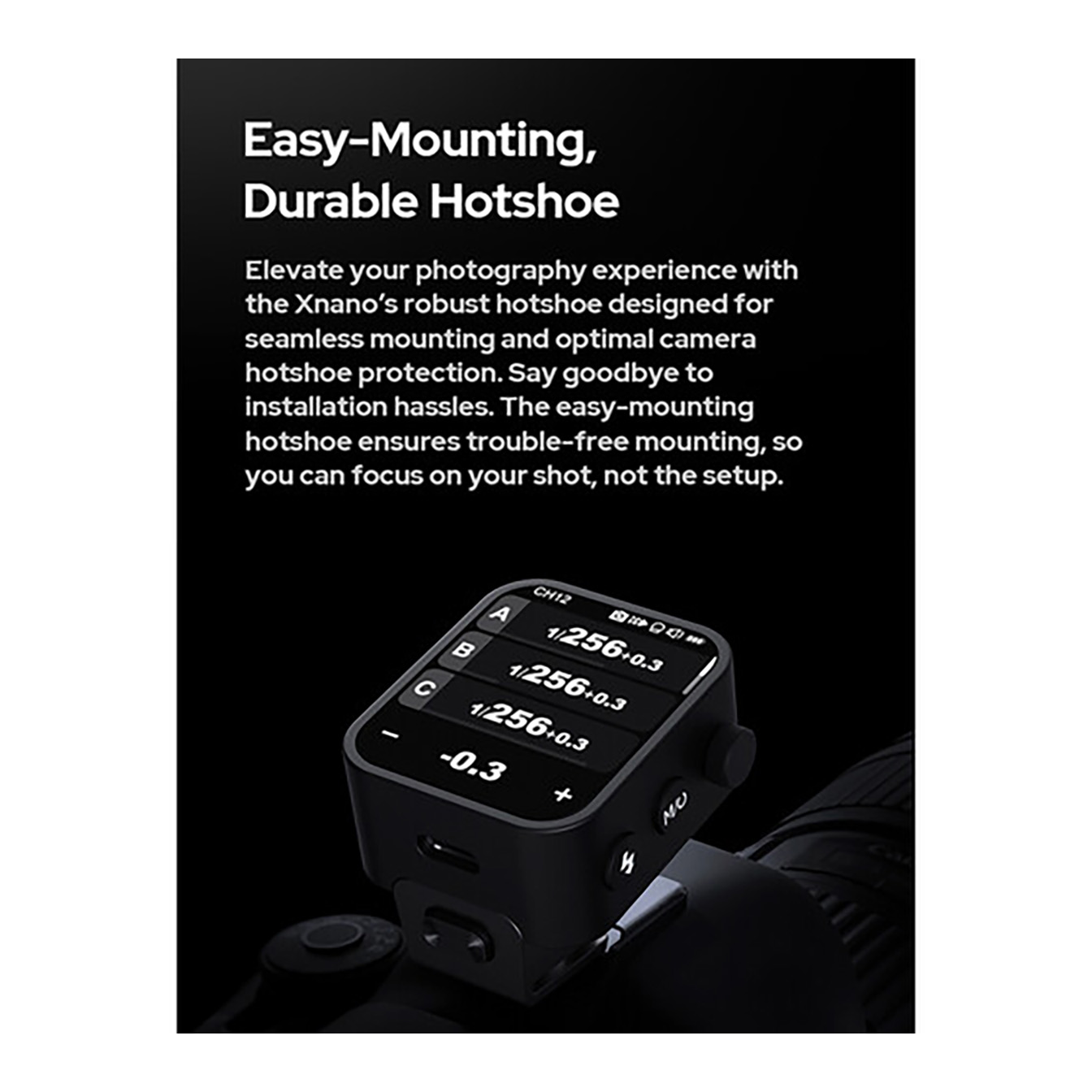 Godox X3 C Touchscreen TTL Wireless Flash Trigger for Canon - Image 14