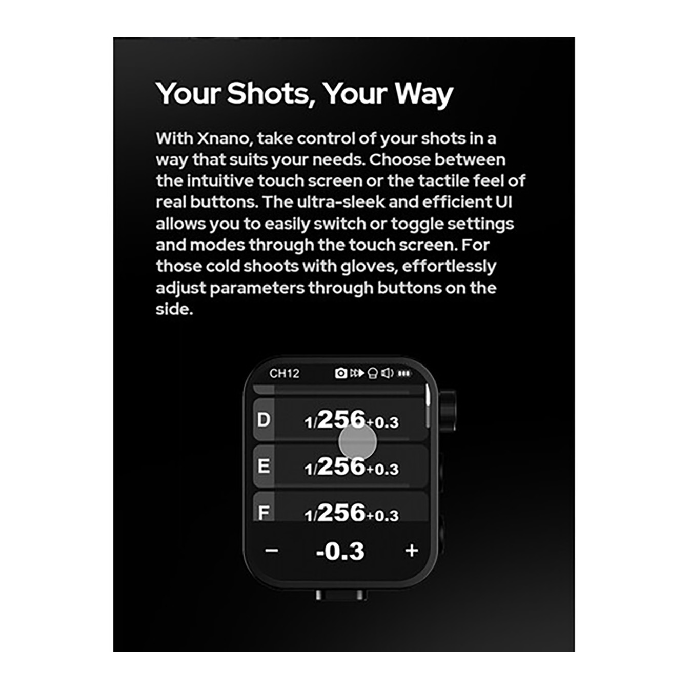 Godox X3 C Touchscreen TTL Wireless Flash Trigger for Canon - Image 16