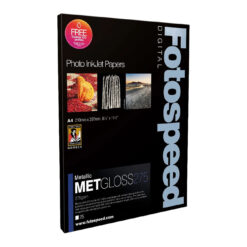 Fotospeed Metallic Gloss Inkjet Paper (8.25 x 11.5", 25 Sheets)