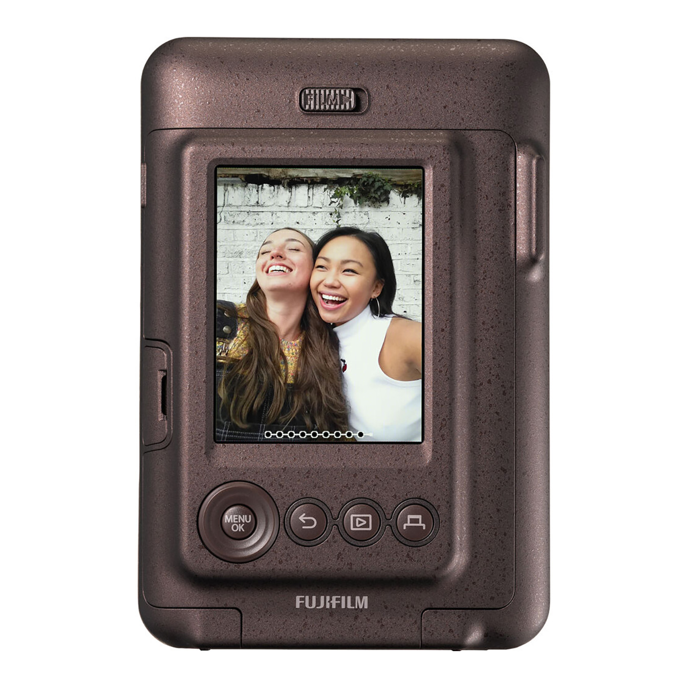 FUJIFILM INSTAX MINI Liplay Hybrid Instant Camera (Deep Bronze) - Image 3