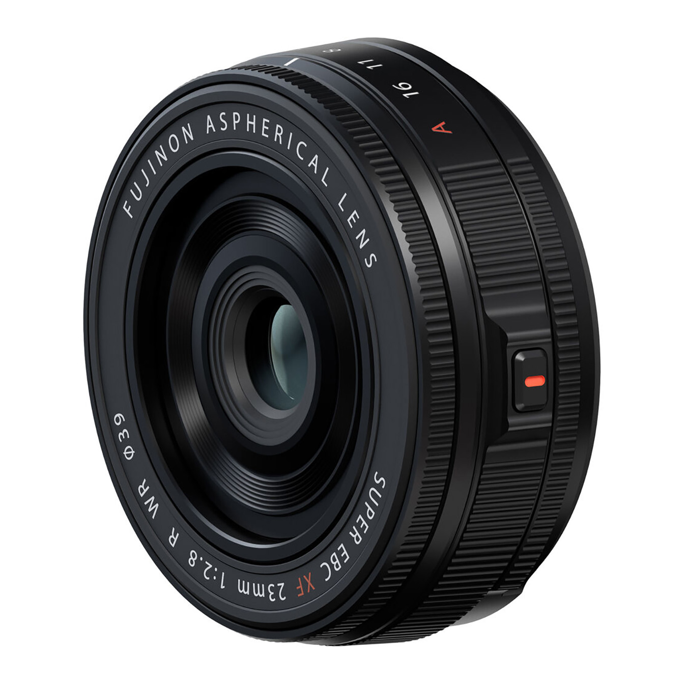FUJIFILM XF 23mm f/2.8 R WR Pancake Lens (FUJIFILM X, Black) - The
