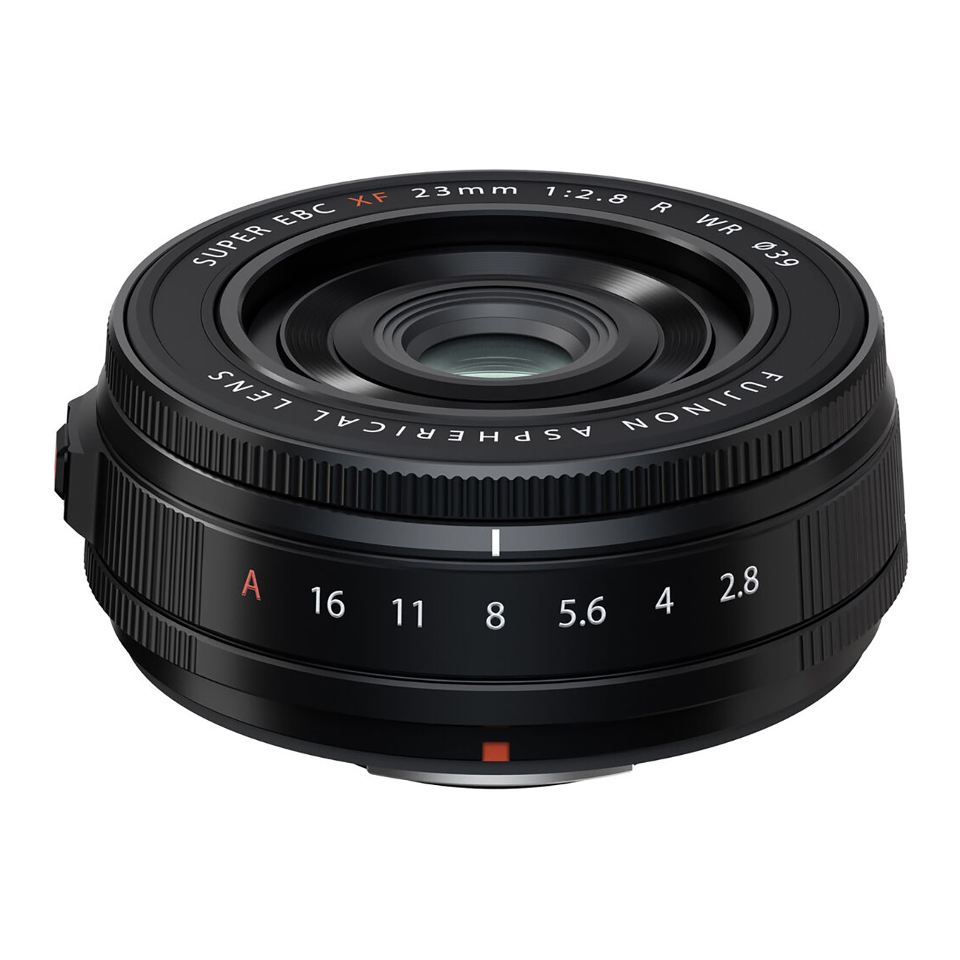 FUJIFILM XF 23mm f/2.8 R WR Pancake Lens (FUJIFILM X, Black) - The