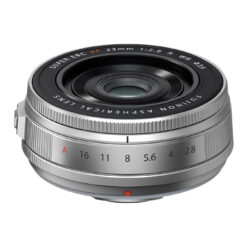 FUJIFILM XF 23mm f/2.8 R WR Pancake Lens (FUJIFILM X, Silver