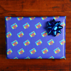 Alternative view of Photogenic Gift Wrap Neon Camera - Purple