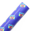 Photogenic Gift Wrap Neon Camera - Purple