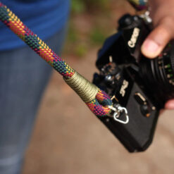 Alternative view of Photogenic Wrist Rope Camera Strap - Technicolor