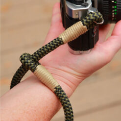 Alternative view of Photogenic Wrist Rope Camera Strap - Black Landscape