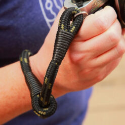 Alternative view of Photogenic Wrist Rope Camera Strap - Black Snake