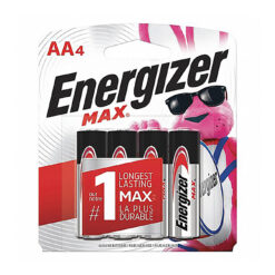 Energizer MAX AA Batteries (4 Pack)
