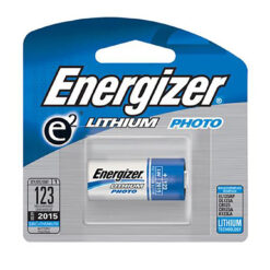 Energizer CR123A 3 Volt Lithium Battery