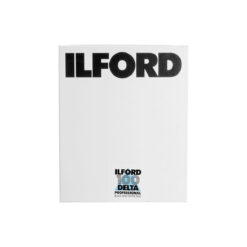 Ilford Delta 100 Professional Black and White Negative Film (4 x 5", 25 Sheets)