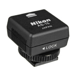 Alternative view of Nikon AS-15 Sync Terminal Adapter (Hot Shoe to PC)