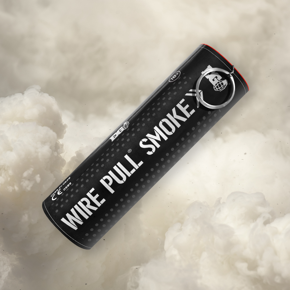 Wire Pull Smoke Grenade WP40 - White - Image 2