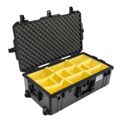 Pelican 1615AirWD Wheeled Hard Case with Divider Insert (Black)