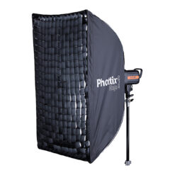 Alternative view of Phottix Raja Rectangular Softbox with Grid (24 x 35")