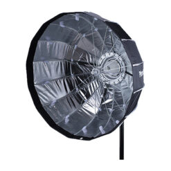 Alternative view of Phottix Raja Parabolic Softbox with Grid (26")