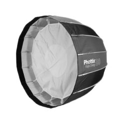 Alternative view of Phottix Raja Deep Parabolic Softbox with Grid (32")