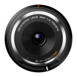 Alternative view of OM SYSTEM Fisheye Body Cap 9mm f/8 Lens