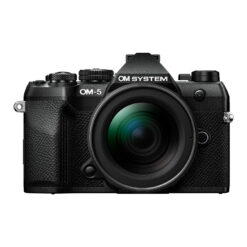 OM SYSTEM OM-5 Mark II Mirrorless Camera with 12-45mm f/4 Lens (Black)