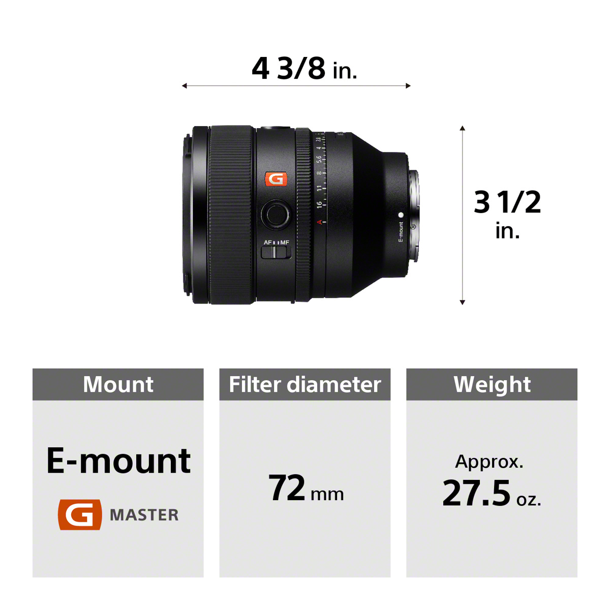 Sony FE 50mm f/1.2 GM Lens - Image 4