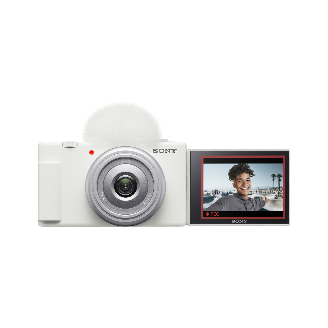 sony zv-1f コンパクトデジタルカメラ ホワイト Sony ZV-1F Vlogging Camera (White) - The Camera Exchange