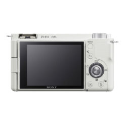 Alternative view of Sony ZV-E10 Mirrorless Camera with 16-50mm f/3.5-5.6 II Lens (White)