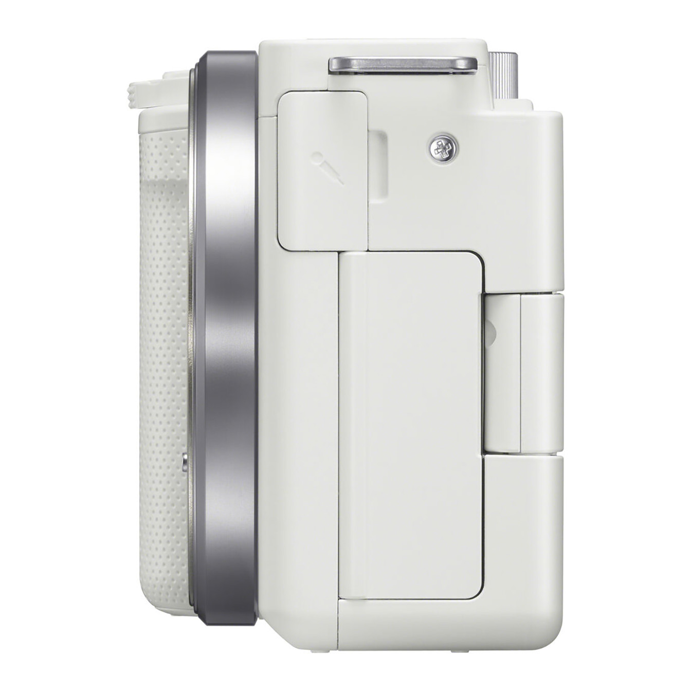 Sony ZV-E10 Mirrorless Camera with 16-50mm f/3.5-5.6 II Lens (White) - Image 4