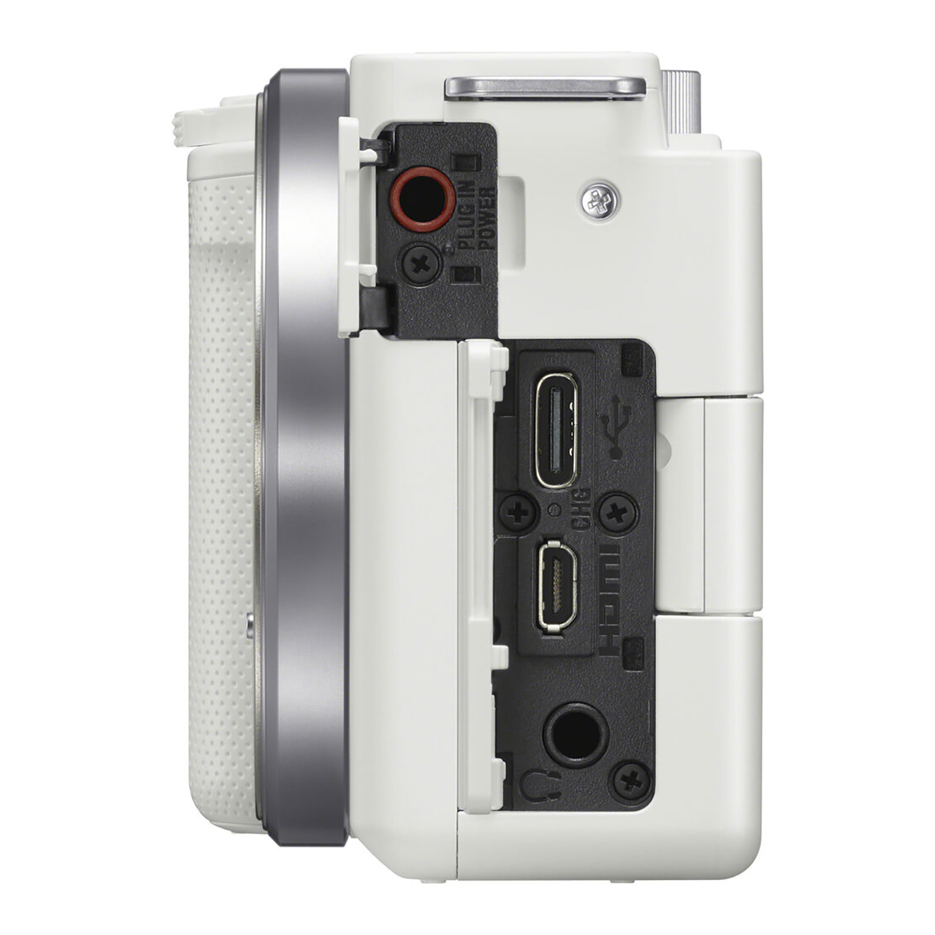 Sony ZV-E10 Mirrorless Camera with 16-50mm f/3.5-5.6 II Lens (White) - Image 7