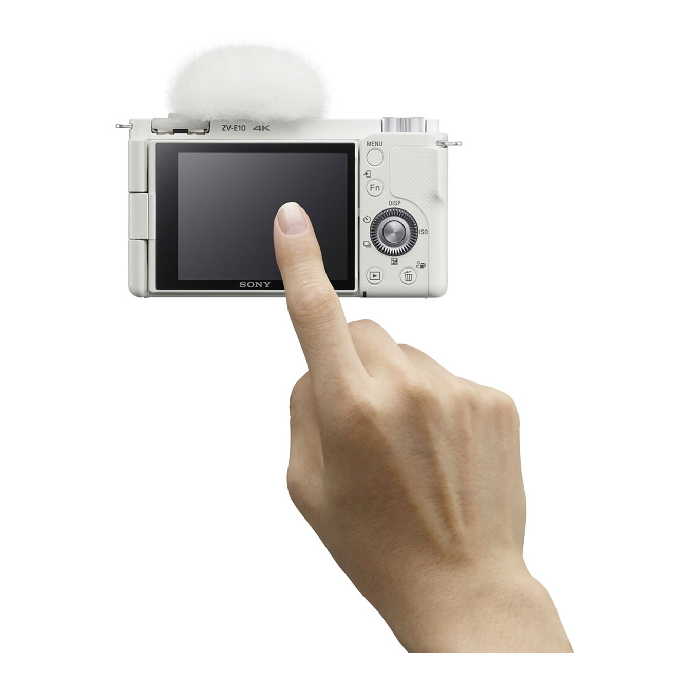 Sony ZV-E10 Mirrorless Camera with 16-50mm f/3.5-5.6 II Lens (White) - Image 9
