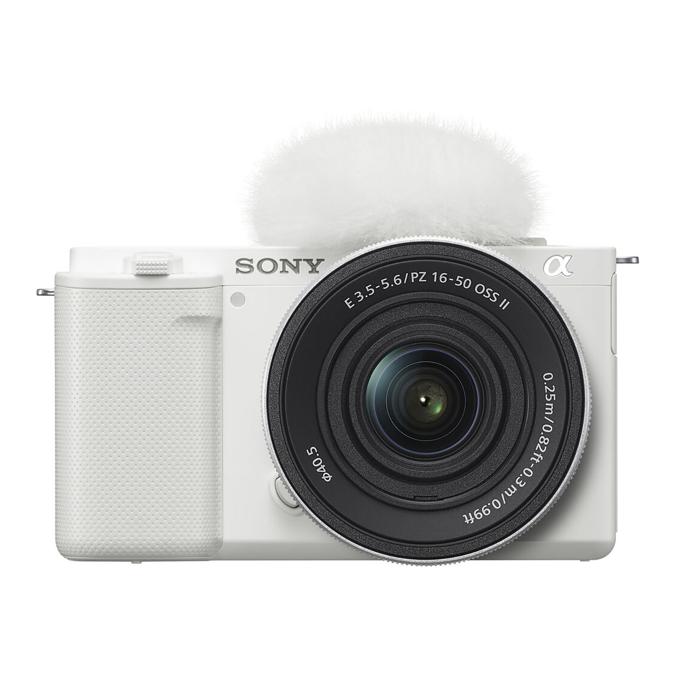 Sony ZV-E10 Mirrorless Camera with 16-50mm f/3.5-5.6 II Lens (White) - Image 11