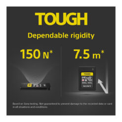 Alternative view of Sony 240GB CFexpress 4.0 Type A TOUGH Memory Card