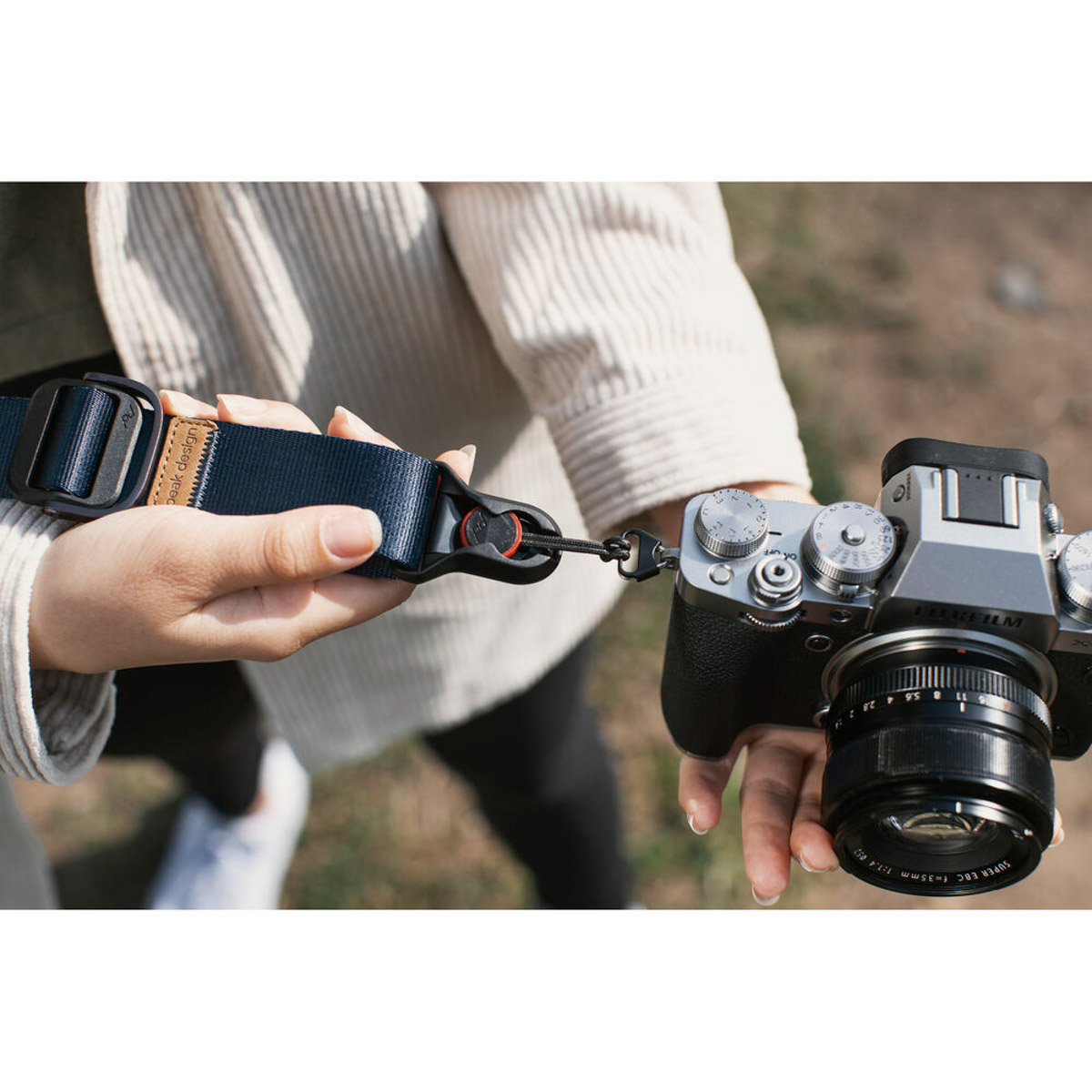 Peak Design Slide Lite Camera Strap (Midnight Blue) - Image 10