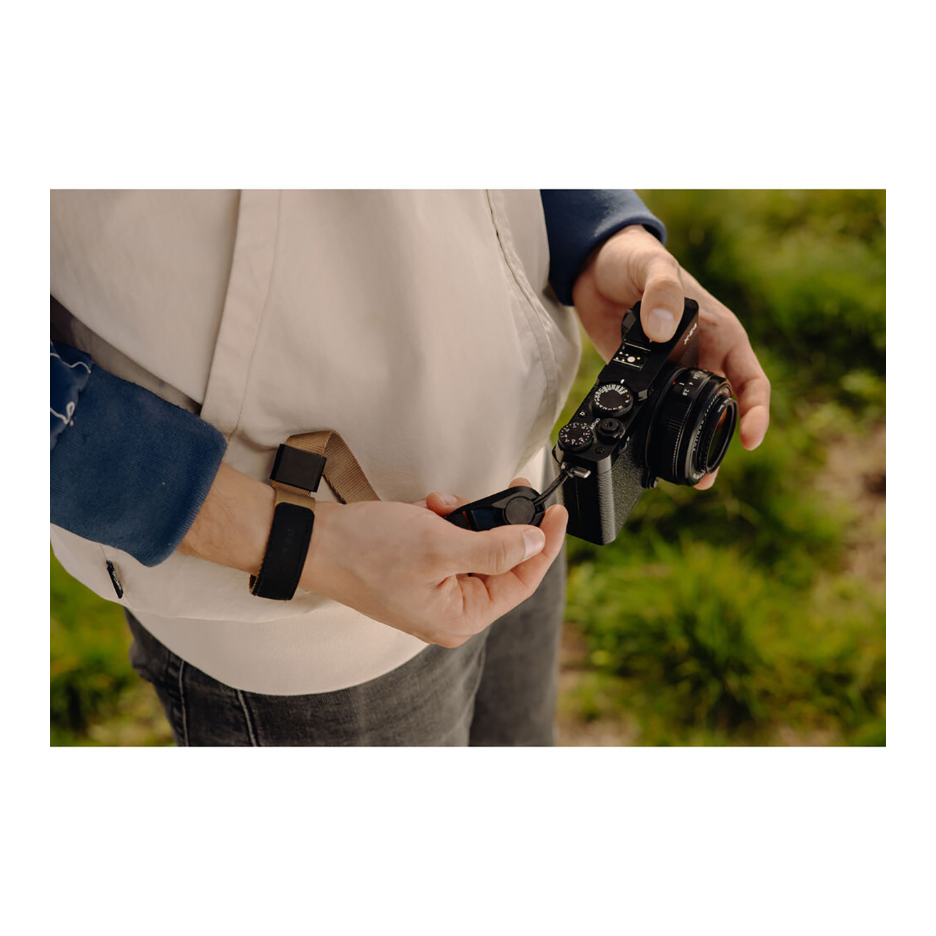 Peak Design Cuff Camera Wrist Strap (Coyote) - Image 3