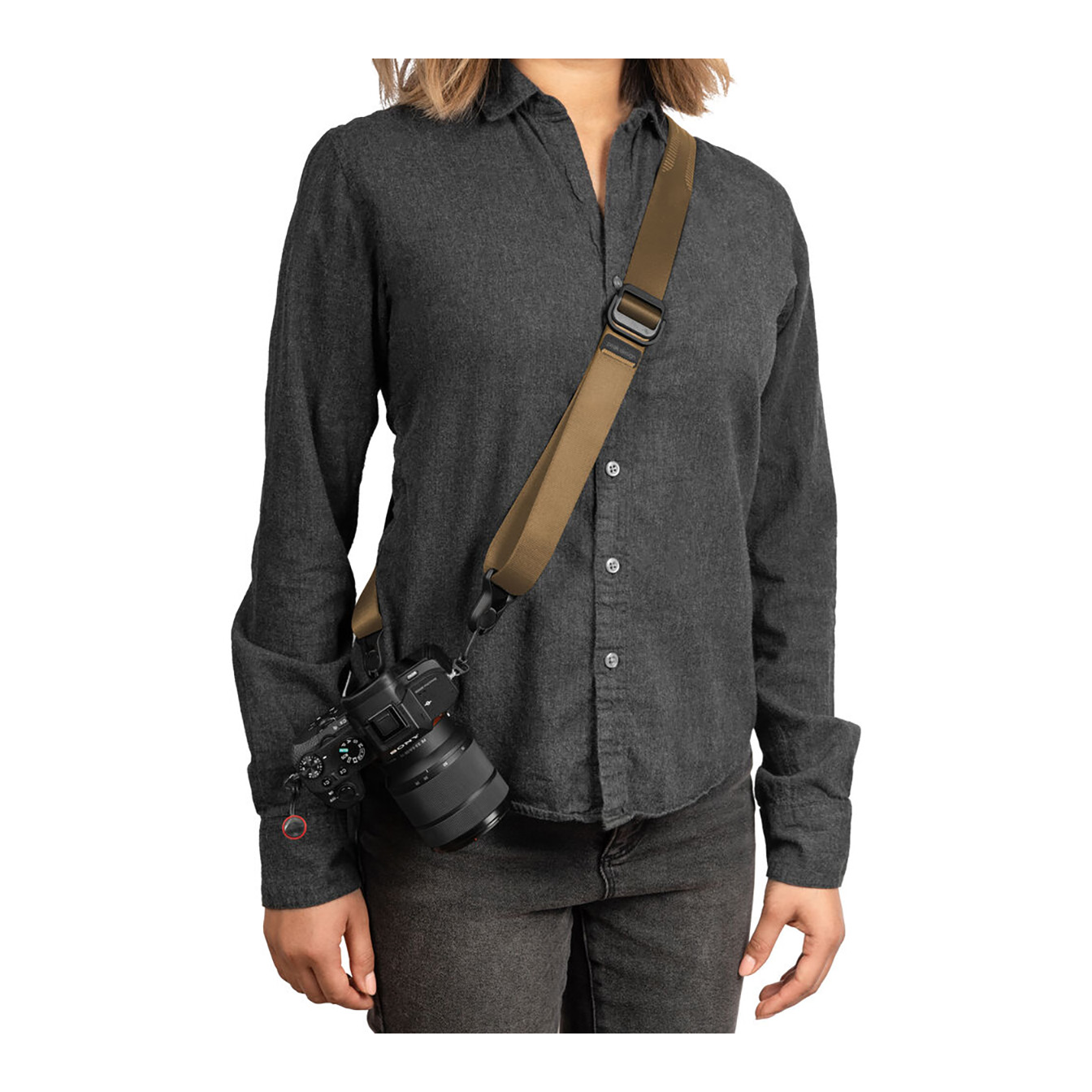 Peak Design Slide Lite Camera Strap (Coyote) - Image 3