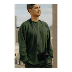 Alternative view of Peak Design Form Leather Camera Strap (Black, 52.6")