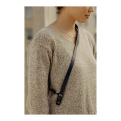 Alternative view of Peak Design Form Leather Camera Strap (Black, 46.7")