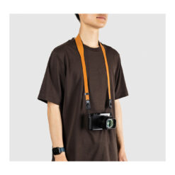 Alternative view of Peak Design Form Leather Camera Strap (Amber, 40.8")