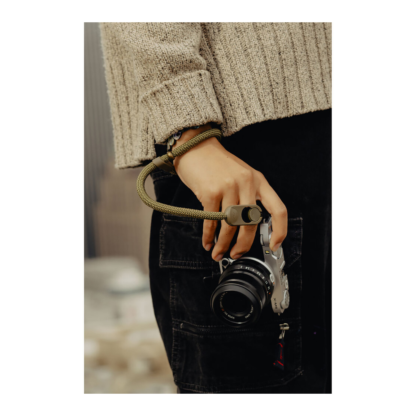 Peak Design Cuff Rope Camera Wrist Strap (Kelp) - Image 3