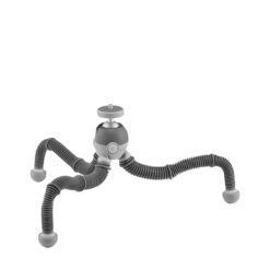 JOBY Podzilla Large Tabletop Tripod with Griptight 360 Phone Mount Kit (Gray)