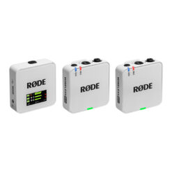 RODE Wireless GO III 2-Person Compact Digital Wireless Mic (2.4 GHz, White)