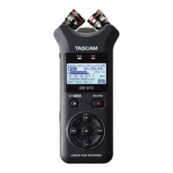 TASCAM DR-07X 2-Input / 2-Track Portable Audio Recorder w/Onboard Adjustable Mic
