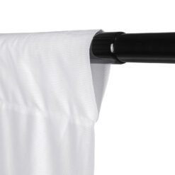 Alternative view of ProMaster Wrinkle Resistant Backdrop 5'x9' - White