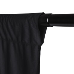 Alternative view of ProMaster Wrinkle Resistant Backdrop 10'x12' - Black