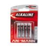 Ansmann AAA Alkaline Batteries - 4-Pack